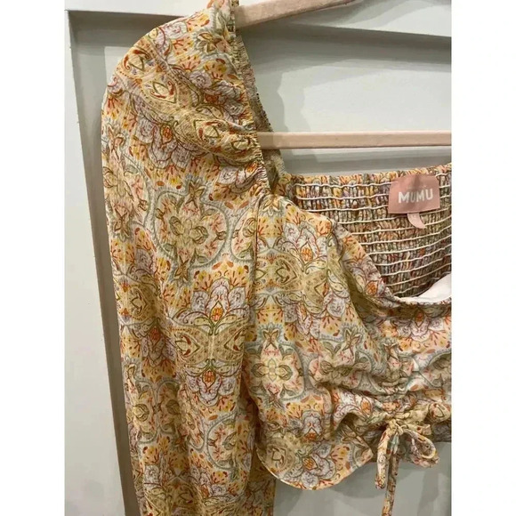 Revolve Show Me Your Mumu Rivington Crop Top in Stevie's Paisley, M - Picture 6 of 10